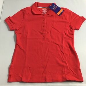 French Toast Vibrant Red Kids Polo Shirt